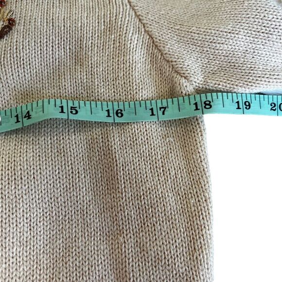 VTG StoryBrooke Knits Long Line Beaded Sequin Duster Cardigan XS - Picture 7 of 9